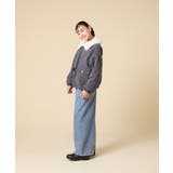 [130-160]【お家で洗える】衿付きキルトボアジャケット | a.v.v【KIDS】 | 詳細画像20 