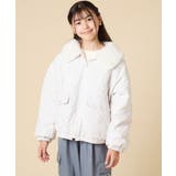 [130-160]【お家で洗える】衿付きキルトボアジャケット | a.v.v【KIDS】 | 詳細画像23 