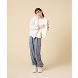 [130-160]【お家で洗える】衿付きキルトボアジャケット | a.v.v【KIDS】 | 詳細画像4 