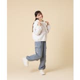 [130-160]【お家で洗える】衿付きキルトボアジャケット | a.v.v【KIDS】 | 詳細画像7 