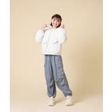 [130-160]【お家で洗える】衿付きキルトボアジャケット | a.v.v【KIDS】 | 詳細画像8 