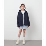 【撥水加工/洗濯機で洗える】[100-130]洗えるバックタックブルゾン | a.v.v【KIDS】 | 詳細画像28 
