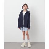 【撥水加工/洗濯機で洗える】[140-150]洗えるバックタックブルゾン | a.v.v【KIDS】 | 詳細画像46 