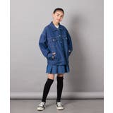 [140-150]オーバーデニムブルゾン | a.v.v【KIDS】 | 詳細画像12 