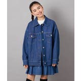 [140-150]オーバーデニムブルゾン | a.v.v【KIDS】 | 詳細画像3 