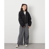 [160]ギャザーリボンブルゾン | a.v.v【KIDS】 | 詳細画像13 