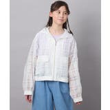 [140-150]シアーチェックブルゾン | a.v.v【KIDS】 | 詳細画像24 