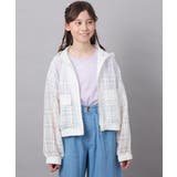 [140-150]シアーチェックブルゾン | a.v.v【KIDS】 | 詳細画像26 