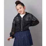 [140-150]シアーチェックブルゾン | a.v.v【KIDS】 | 詳細画像9 