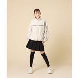 [130-160]配色ラインギャザーブルゾン | a.v.v【KIDS】 | 詳細画像10 