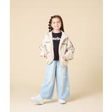 [130-160]配色ラインギャザーブルゾン | a.v.v【KIDS】 | 詳細画像14 