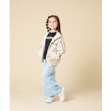 [130-160]配色ラインギャザーブルゾン | a.v.v【KIDS】 | 詳細画像16 