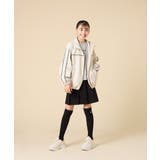 [130-160]配色ラインギャザーブルゾン | a.v.v【KIDS】 | 詳細画像6 