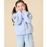 [120-160]【おうちで洗える】モコモコラインスリーブボアブルゾン | a.v.v【KIDS】 | 詳細画像2 