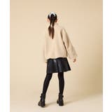 [120-160]【おうちで洗える】モコモコラインスリーブボアブルゾン | a.v.v【KIDS】 | 詳細画像23 