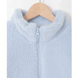 [120-160]【おうちで洗える】モコモコラインスリーブボアブルゾン | a.v.v【KIDS】 | 詳細画像27 