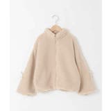 [120-160]【おうちで洗える】モコモコラインスリーブボアブルゾン | a.v.v【KIDS】 | 詳細画像31 