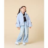 [120-160]【おうちで洗える】モコモコラインスリーブボアブルゾン | a.v.v【KIDS】 | 詳細画像6 