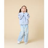 [120-160]【おうちで洗える】モコモコラインスリーブボアブルゾン | a.v.v【KIDS】 | 詳細画像7 