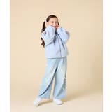 [120-160]【おうちで洗える】モコモコラインスリーブボアブルゾン | a.v.v【KIDS】 | 詳細画像8 