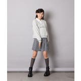 [120-160]【クロップド丈】衿付きロゴトレーナー | a.v.v【KIDS】 | 詳細画像24 