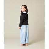 [120-160]【アシンメトリー/オフショル】ポコポコレイヤード風トレーナー | a.v.v【KIDS】 | 詳細画像19 