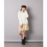 [120-160]【アシンメトリー/オフショル】ポコポコレイヤード風トレーナー | a.v.v【KIDS】 | 詳細画像7 