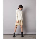 [120-160]【アシンメトリー/オフショル】ポコポコレイヤード風トレーナー | a.v.v【KIDS】 | 詳細画像8 