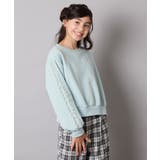 チュールスリーブクロップドトレーナー | a.v.v【KIDS】 | 詳細画像14