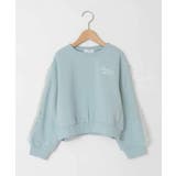 チュールスリーブクロップドトレーナー | a.v.v【KIDS】 | 詳細画像2