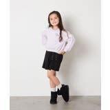 チュールスリーブクロップドトレーナー | a.v.v【KIDS】 | 詳細画像26