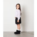 チュールスリーブクロップドトレーナー | a.v.v【KIDS】 | 詳細画像30