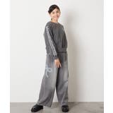 チュールスリーブクロップドトレーナー | a.v.v【KIDS】 | 詳細画像7