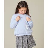 [100 160]【WEB限定商品 サテンリボンがカワイイ】リボン付きロゴトレー… | a.v.v【KIDS】 | 詳細画像3 