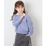 [120-160]【WEB限定】襟付きリボントレーナー | a.v.v【KIDS】 | 詳細画像2 