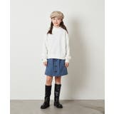 [100-130]ショート丈ビジュートレーナー | a.v.v【KIDS】 | 詳細画像19 