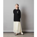 [100-130]オーバーシルエット裏毛プルオーバー | a.v.v【KIDS】 | 詳細画像10 