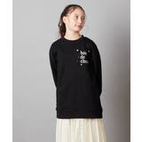 [100-130]オーバーシルエット裏毛プルオーバー | a.v.v【KIDS】 | 詳細画像3 