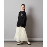 [100-130]オーバーシルエット裏毛プルオーバー | a.v.v【KIDS】 | 詳細画像7 