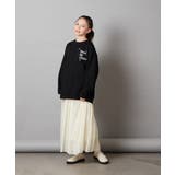 [100-130]オーバーシルエット裏毛プルオーバー | a.v.v【KIDS】 | 詳細画像8 