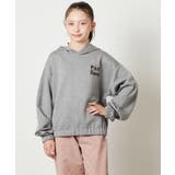 ライトグレー | [100-130]ダンボールフードプルオーバー | a.v.v【KIDS】