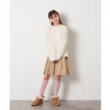 [100-130]チュール袖トレーナー | a.v.v【KIDS】 | 詳細画像12 