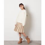 [100-130]チュール袖トレーナー | a.v.v【KIDS】 | 詳細画像21 