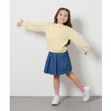 [100-130]チュール袖トレーナー | a.v.v【KIDS】 | 詳細画像5 