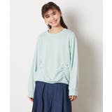 [120-130]リボン付きラメ裏毛トレーナー | a.v.v【KIDS】 | 詳細画像10 