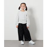 [140-150]リボン付きラメ裏毛トレーナー | a.v.v【KIDS】 | 詳細画像14 