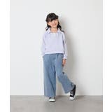 [120-160]衿付きレースアップトレーナー | a.v.v【KIDS】 | 詳細画像14 