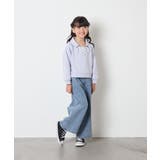 [120-160]衿付きレースアップトレーナー | a.v.v【KIDS】 | 詳細画像9 