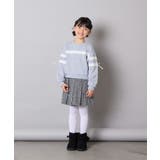 [120-160]【おうちで洗える】レーステープカラートレーナー | a.v.v【KIDS】 | 詳細画像12 