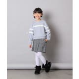 [120-160]【おうちで洗える】レーステープカラートレーナー | a.v.v【KIDS】 | 詳細画像14 